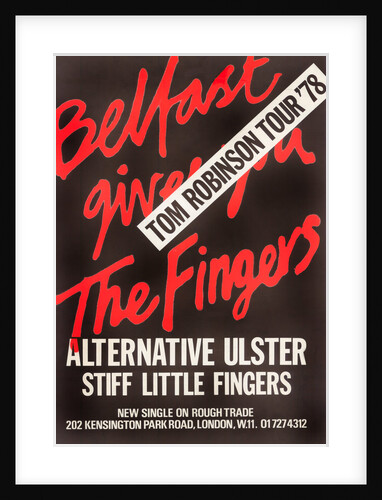Stiff Little Fingers Poster by Rokpool